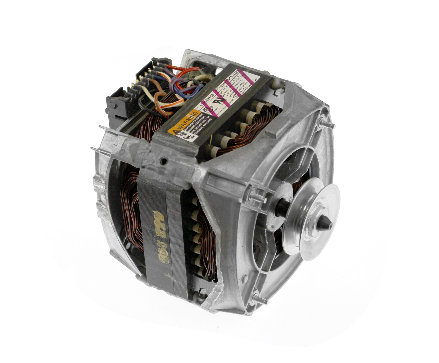 134159500 - Genuine OEM Frigidaire Load Washer Drive Motor With Pulley, 3/4Hp, 2 Speeds